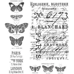 Tim Holtz Cling Stamps - Papillon