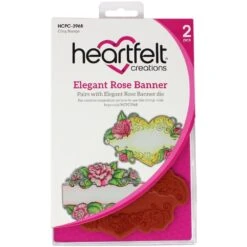 Heartfelt Creations - Elegant Rose Banner