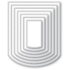 Memory Box Dies - Curved Cap Pinpoint Layers