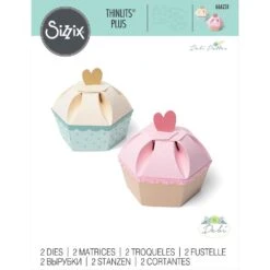 Sizzix Thinlits Dies - Fabulous Cupcake Box