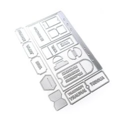 Elizabeth Craft Metal Die - Planner Essentials 56 -Tickets & Tabs