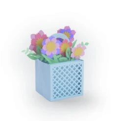 Sizzix Thinlits Card In A Box Flower Basket