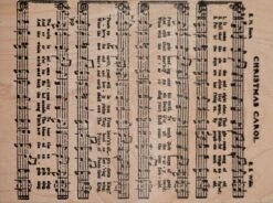 Stampers Anonymous Large Letter Rubber Stamp Wood Mounted