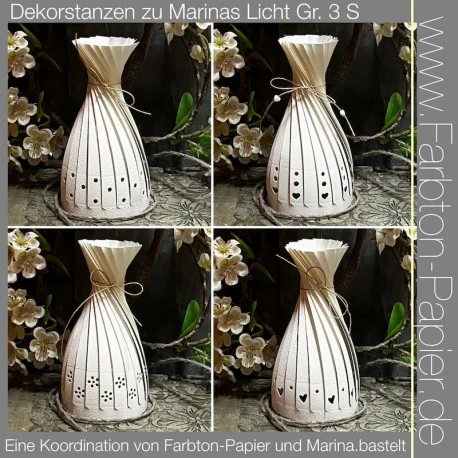 FarbTon - 3S-1 Dekorstanze ‚Marinas Licht‘ Gr. 3 S 1 FarbTon - 3S-1 Dekorstanze ‚Marinas Licht‘ Gr. 3 S