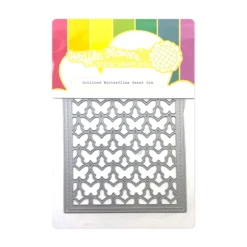 Waffle Flower - Outlined Butterflies Panel Die
