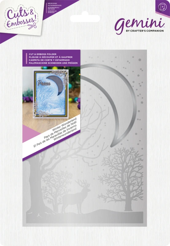 Gemini Cut And Emboss Folder - Winter Wonderland 1 Gemini Cut And Emboss Folder - Winter Wonderland