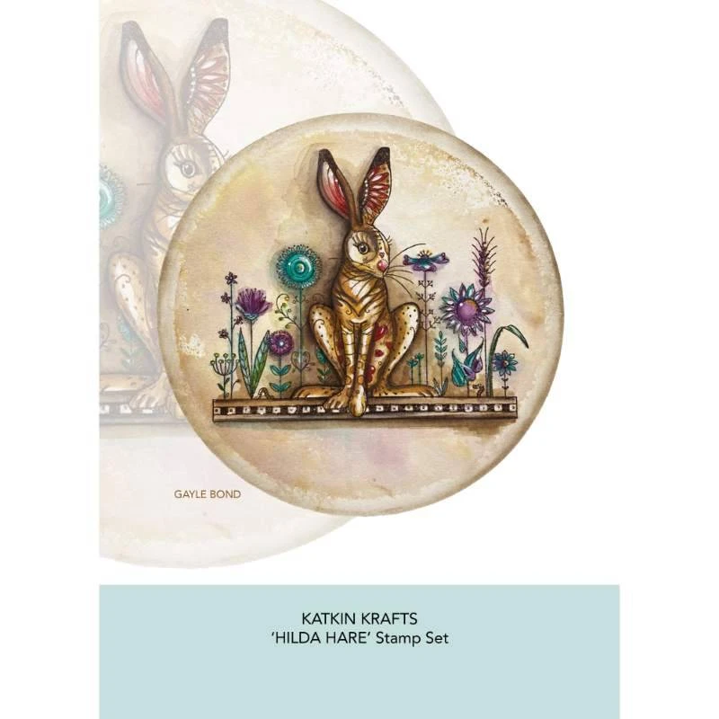 Katkin Krafts Hilda 6 In X 8 In Clear Stamp Set 2 Katkin Krafts Hilda 6 In X 8 In Clear Stamp Set – Bild 2