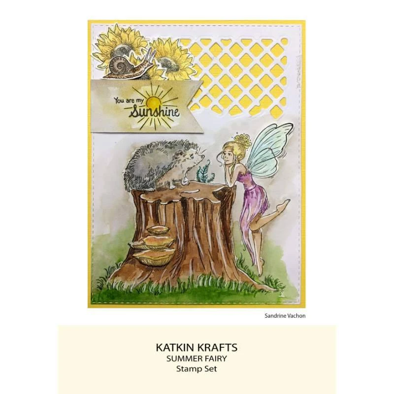Katkin Krafts Summer Fairy 6 In X 8 In Clear Stamp Set 2 Katkin Krafts Summer Fairy 6 In X 8 In Clear Stamp Set – Bild 2