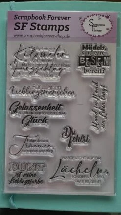 SF Stamps - Sonderedition Texte 2 A6