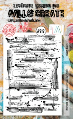 AALL & Create - Stamp Set A6 Inking Gears