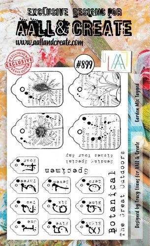 AALL & Create Stamp Garden Mix Tagged 1 AALL & Create Stamp Garden Mix Tagged