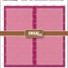 Crealies Cardzz Quadratische Gatefold-Karte