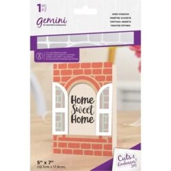 Gemini Cut And Emboss Folder - Open Window