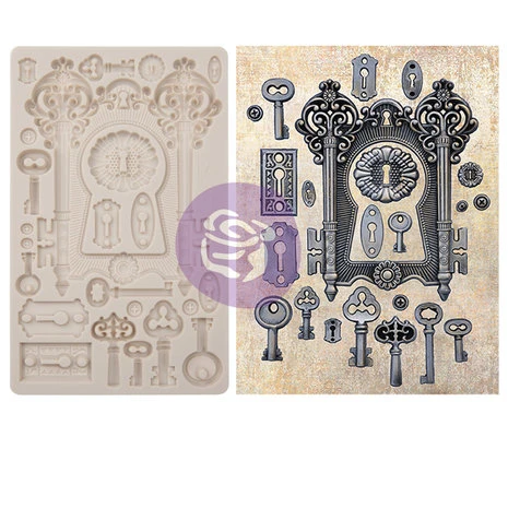 Finnabair Moulds - Locks And Keys Moulds 1 Finnabair Moulds - Locks And Keys Moulds