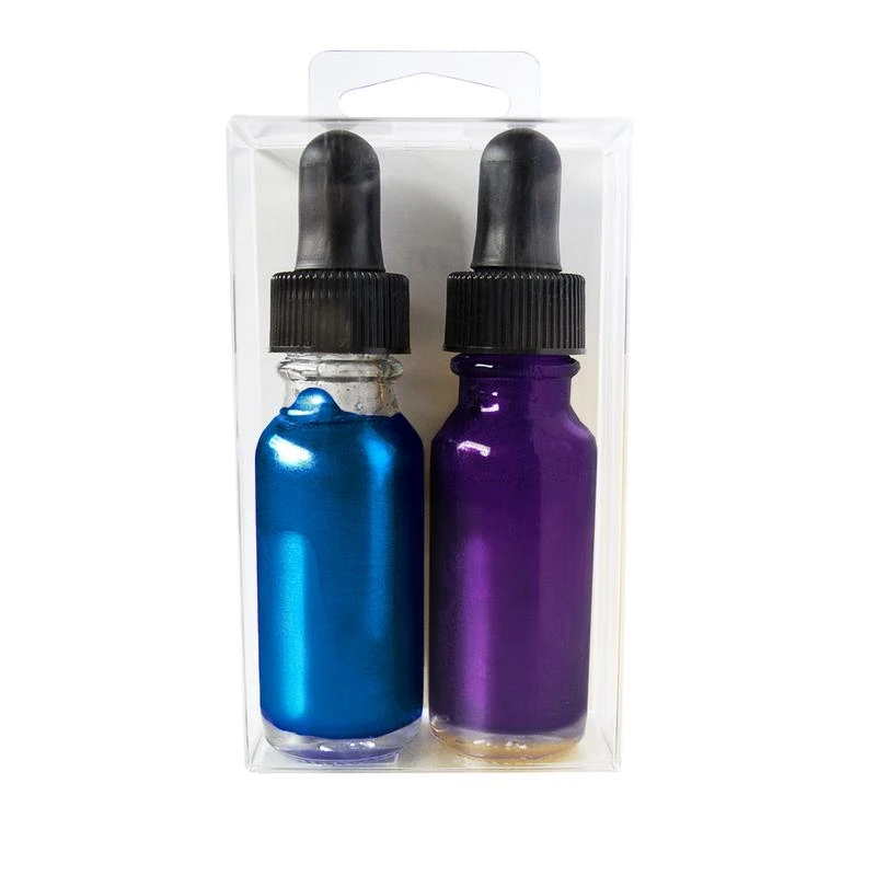 Hero Arts - Purple & Blue Glimmer Metallic Inks 1 Hero Arts - Purple & Blue Glimmer Metallic Inks