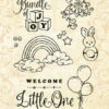 Graphic 45 - Little One Clear Stamps