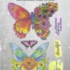 IndigoBlu Butterfly Dance A5 Rubber Stamps