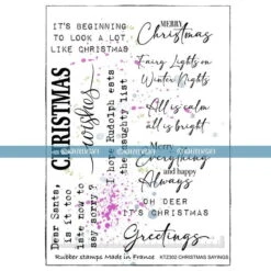 Katzelkraft - Christmas Sayings - Stempel Zitate Weihnachten - A5