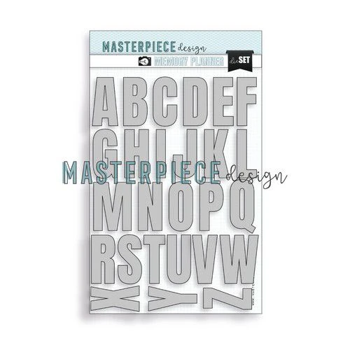 Masterpiece Memory Planner - Stans-set - Big Letters 1 Masterpiece Memory Planner - Stans-set - Big Letters