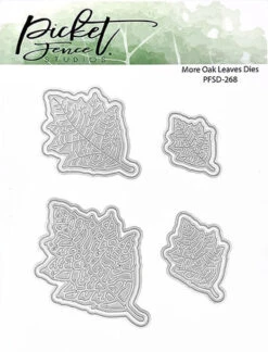 More Oak Leaves 4x4 Inch Metal Dies