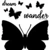 Picket Fence Studios - Wander Butterfly 4x6 Inch Metal Die