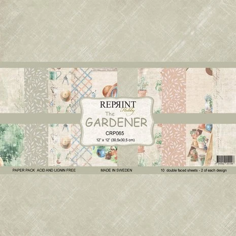 Reprint - The Gardener 12x12 Inch Paper Pack 1 Reprint - The Gardener 12x12 Inch Paper Pack