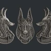 Zuri - Anubis Heads