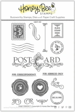 Honey Bee - Post Perfect - 4x6 Stamp Set