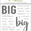 Honey Bee - Big Buzzword - 5x5 Stamp Set