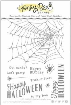 Honey Bee - Happy Halloween - 6x8 Stamp Set