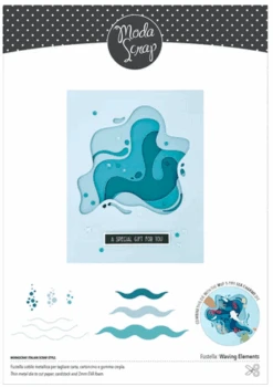 MODASCRAP FUSTELLA - WAVING ELEMENTS