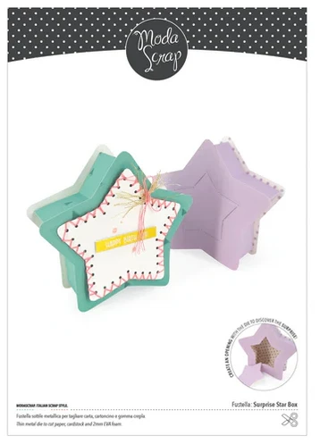 MODASCRAP FUSTELLA - SURPRISE STAR BOX 1 MODASCRAP FUSTELLA - SURPRISE STAR BOX