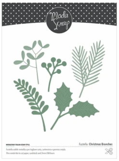 MODASCRAP FUSTELLA - CHRISTMAS BRANCHES
