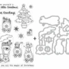 Hero Arts Clear Stamp & Die Combo - North Pole Express Bundle