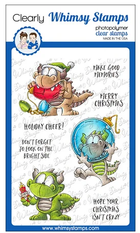 Whimsy Stamps - Dudley's Christmas Clear Stamps 1 Whimsy Stamps - Dudley's Christmas Clear Stamps
