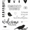 Rayher - Clear Stamps - Welcome Home