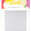 Waffle Flower - Quilted Zigzag Texture Die