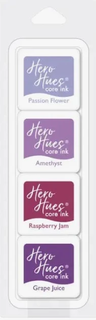 Hero Arts - Purples Core Ink Cubes