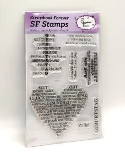 SF Stamps Genieße Deinen Ehrentag