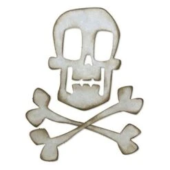 Sizzix Bigz Die - Skull & Crossbones Tim Holtz