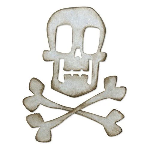 Sizzix Bigz Die - Skull & Crossbones Tim Holtz 1 Sizzix Bigz Die - Skull & Crossbones Tim Holtz