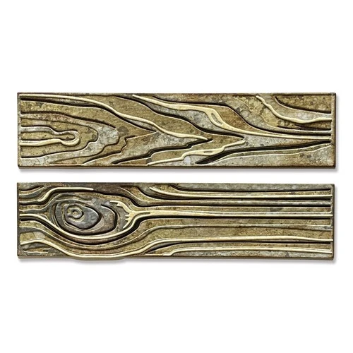 Sizzix Thinlits Die Set 7PK Woodgrain Colorize 1 Sizzix Thinlits Die Set 7PK Woodgrain Colorize