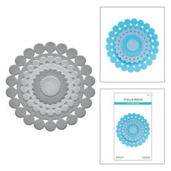 Spellbinders - Beaded Circles Etched Dies