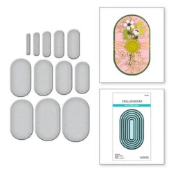 Spellbinders - Essential Modern Ovals Etched Dies