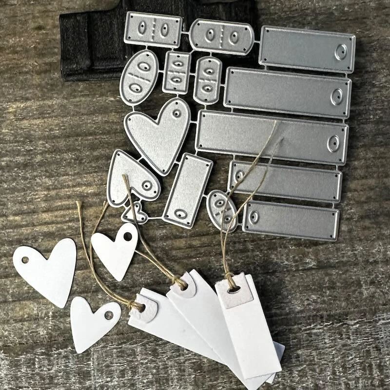 Farb Ton - Stanze "Anhänger / Schriften" (84) 1 Farb Ton - Stanze "Anhänger / Schriften" (84)