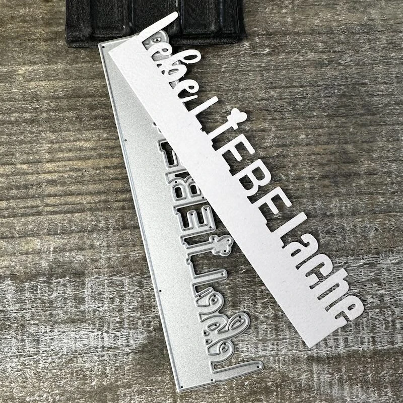 Farb Ton - Stanze "Lebe, Liebe, Lache" (77) 2 Farb Ton - Stanze "Lebe, Liebe, Lache" (77) – Bild 2