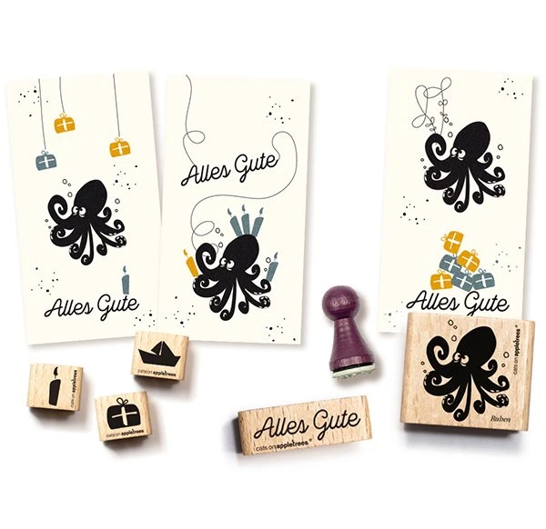 Cats On Appletrees - Stempelset 8 - Alles Gute 2 Cats On Appletrees - Stempelset 8 - Alles Gute – Bild 2