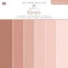 Everyday Shades Of Blush 8x8 Inch Coloured Card Pack
