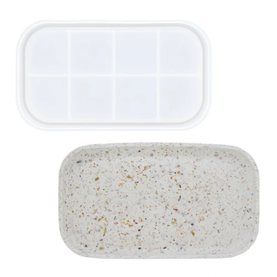 Silicone Mold - Rectangle Tray 1 Silicone Mold - Rectangle Tray