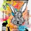 Visible Image - Happy Bunny Stamp Set